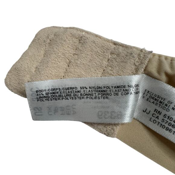 WACOAL Comfort First Wire Free T-Shirt Bra in Beige Size 38C Lined #856339 - Picture 6 of 7